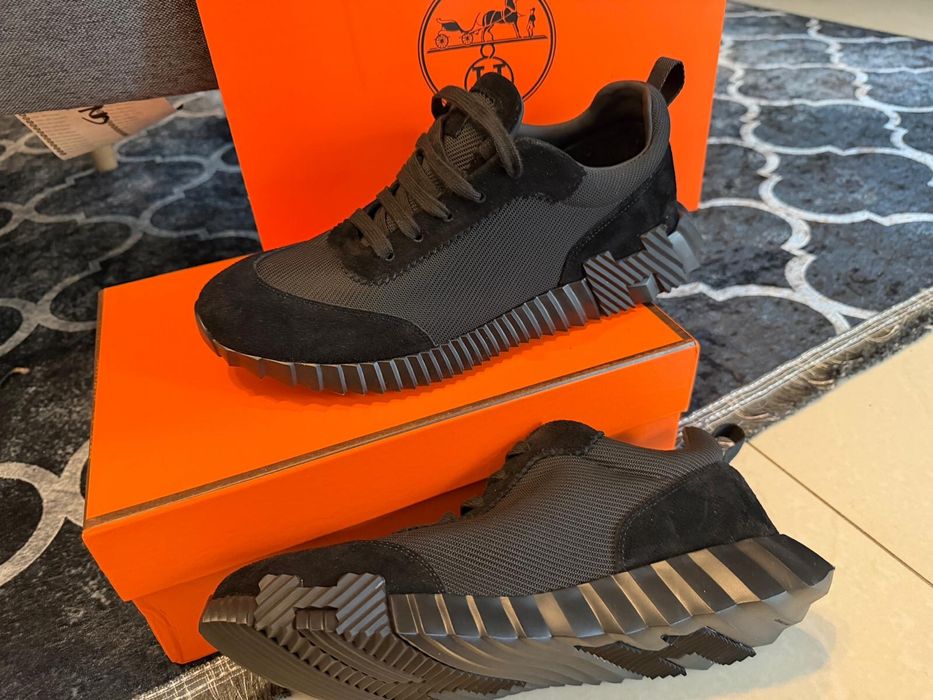 Hermes buty sportowe czarne 45 od ręki