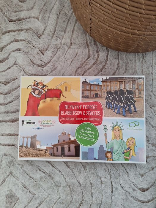 Gra językowa Niezwykłe podróże Blabbersów & Spacers Język angielski