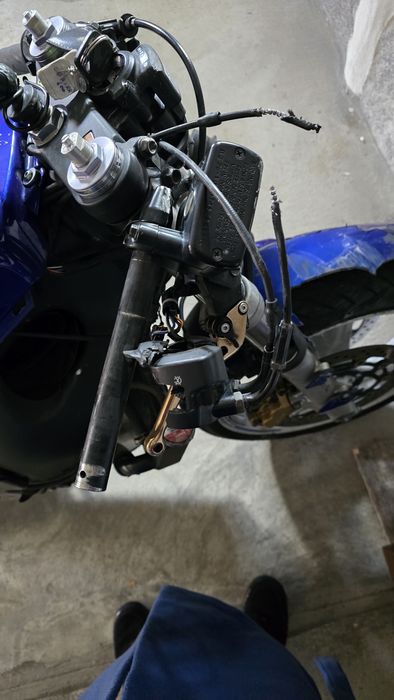 Cbr600rr acidentada