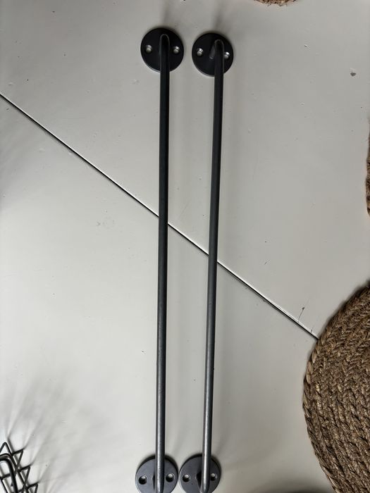 Ikea - 2 szyny relingi + 2 koszyki pojemniki kuchnia metal