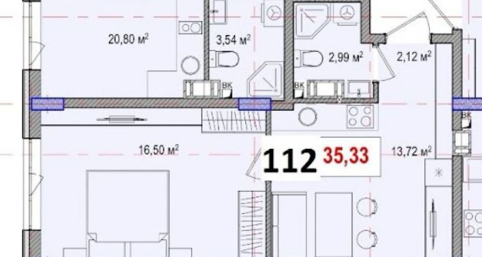 Отличная квартира за 18.300 у.е.