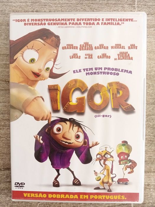Dvds - Filmes - Impecaveis - Igor - Alvim e os Esquilos 3 - Casper o Fantasminha - Hotel Transylvania