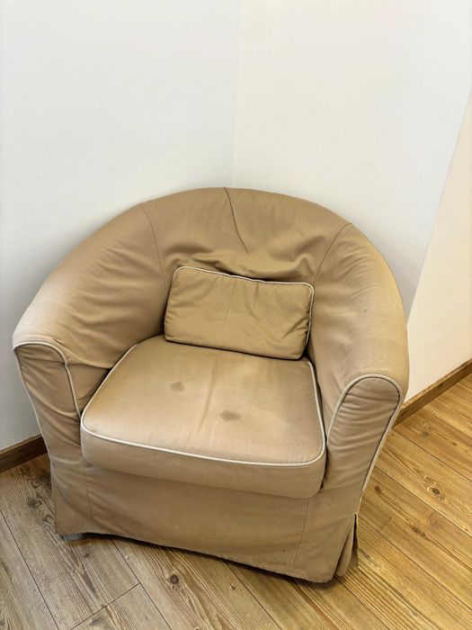 2 Poltronas caramelo – usadas, 30€ (conjunto)