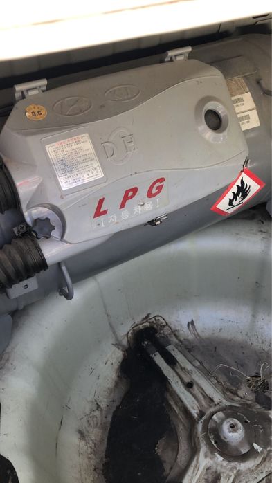 Заводской газовый баллон с оборудванием kia,hyundai