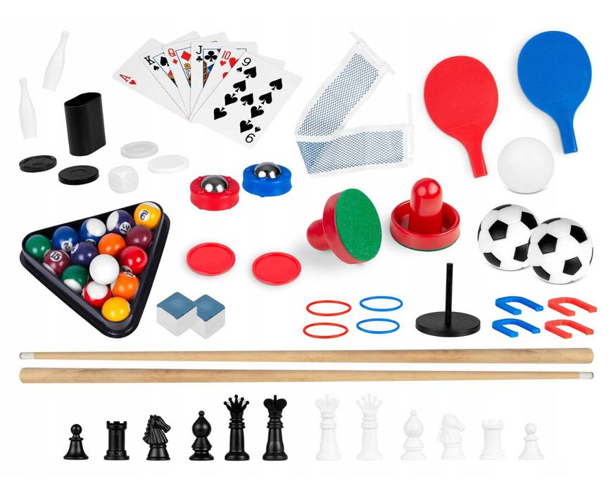 ABSOLUTNY HIT! Stół Wielofunkcyjny 12w1 Piłkarzyki Bilard Cymbergaj