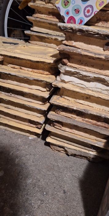 Kafle piecowe z rozbiórki