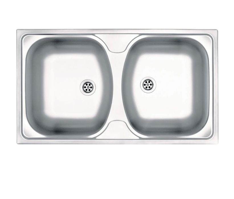 Nowy Zlewozmywak dwukomorowy Deante Techno ZMU 0200 Stalowy Satyna