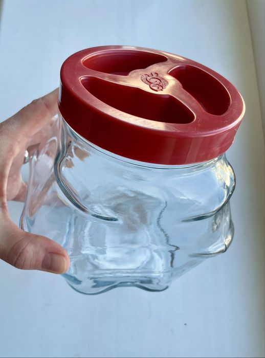 Склянна банка для сипучих