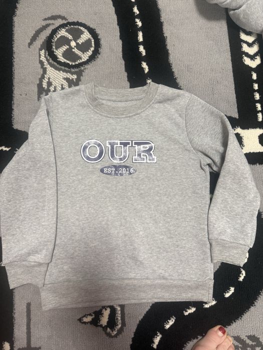 Теплый костюм на флисе  на рост 122