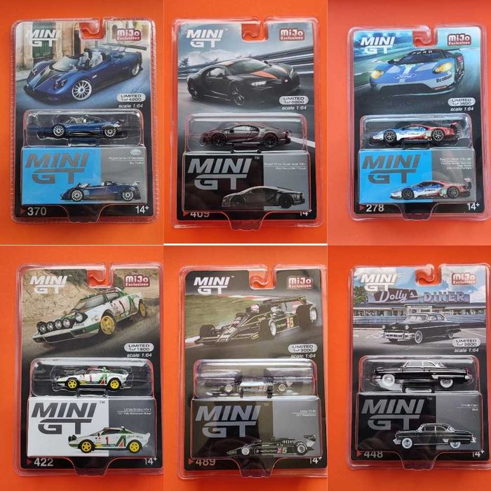 Колекційні авто Mini GT у масштабі 1:64: 599 грн