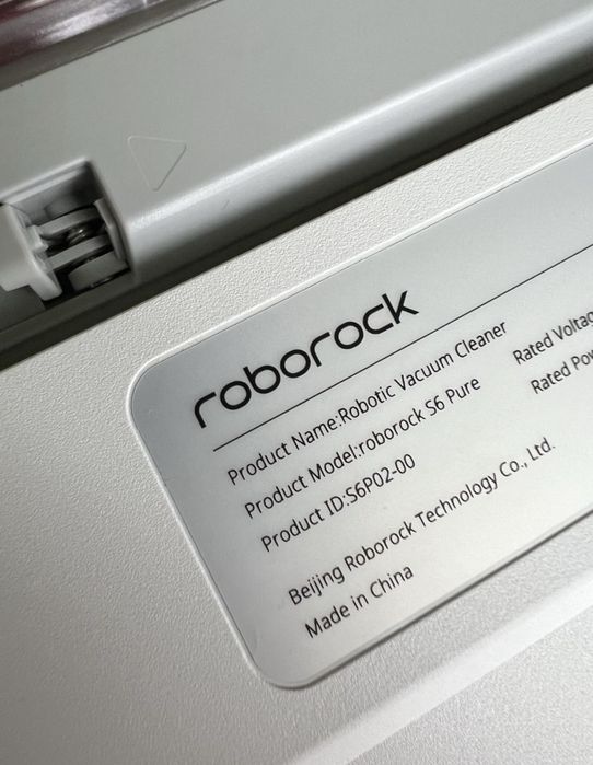 Робот пилисос RoboRock s6 pure білий