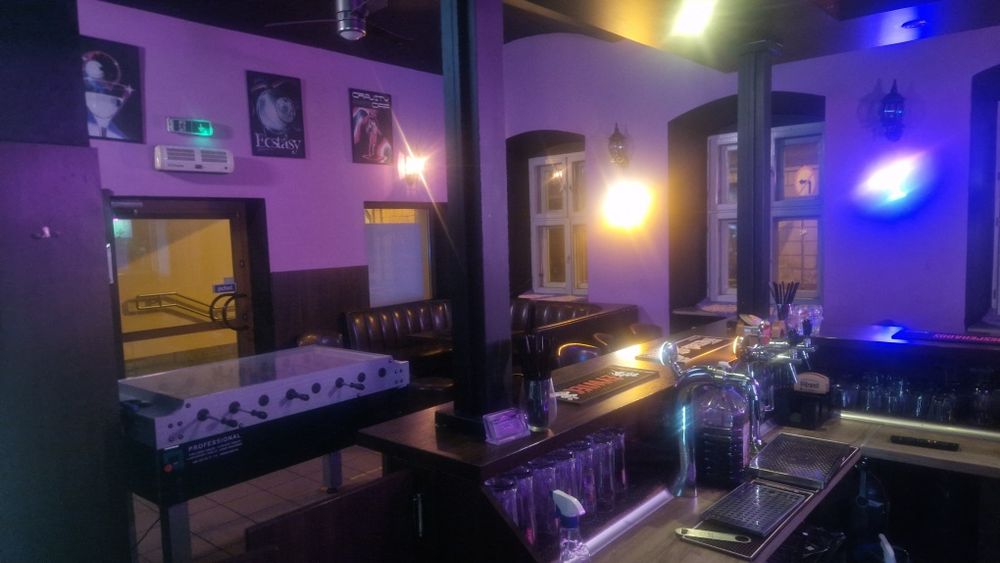 Odstapie bar w centrum miasta