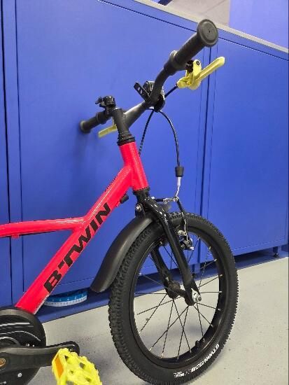 BICICLETA DE CRIANÇA 4-6 ANOS 900 ALU RACING 16 POLEGADAS VERMELHA