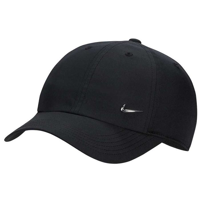 Nike czapka z daszkiem czarna rozmiar uniwersalny Dri Fit metal