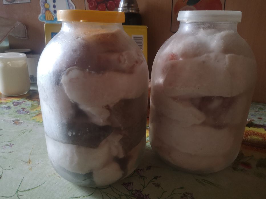 Сало домашньої пухової мангалиці