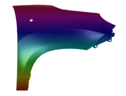 Fiat 500L 12 do 20 Błotnik prawy DOWOLNY KOLOR