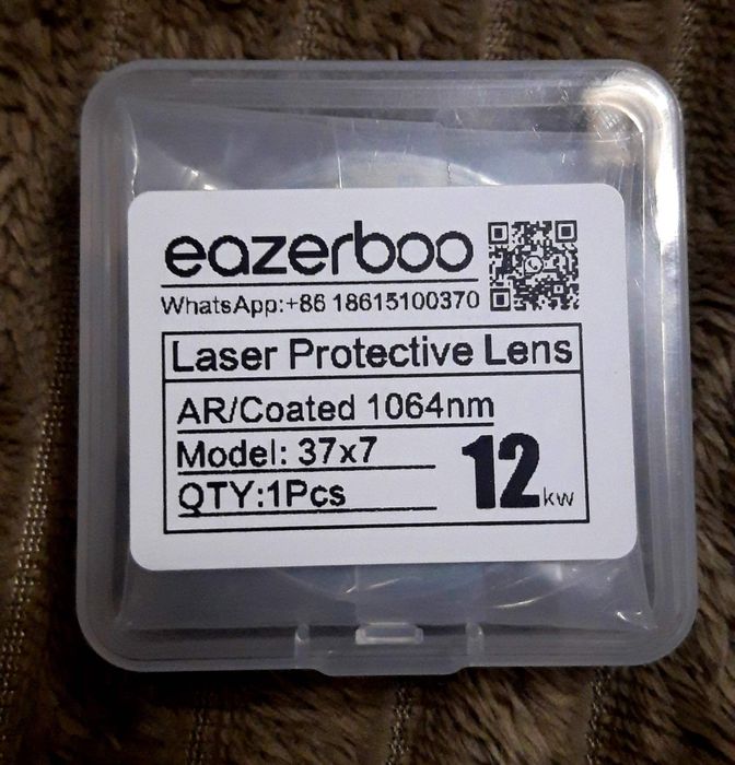 Захисне скло лінза лазера, BM111, BM110 Raytools 37×7 12 квт