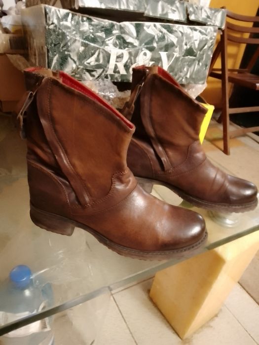 Ботинки BYFFALO, натуральная кожа,униснкс