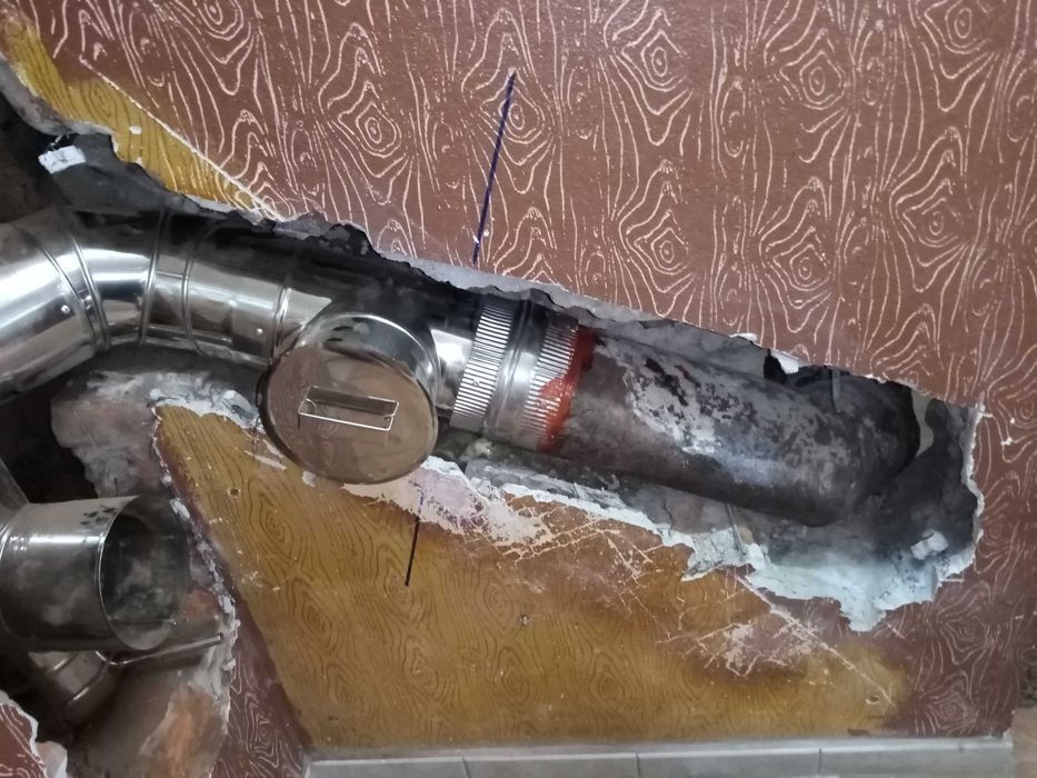 Frezowanie kominów wkłady ceramiczne ocieplone i kwasoodporny zar