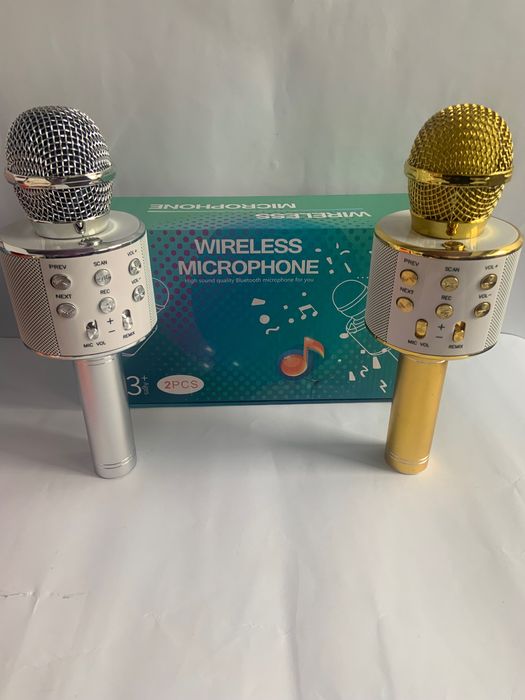 Беспроводные караоке микровоны