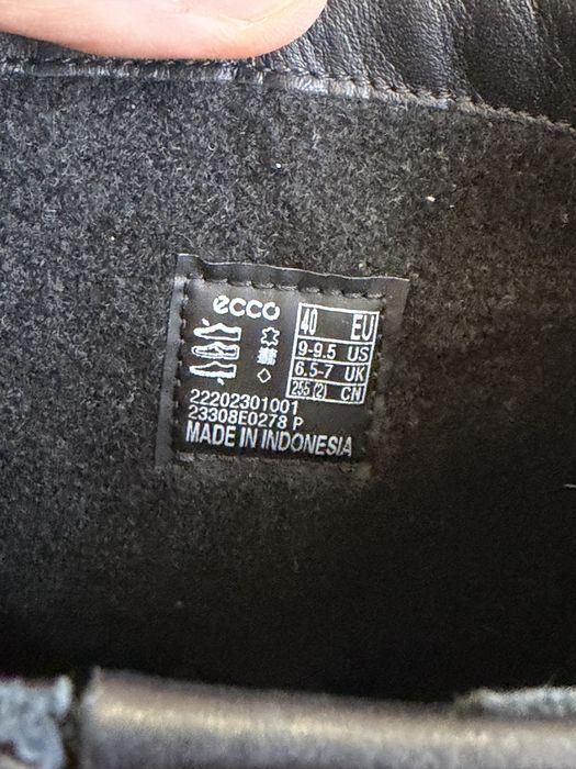 Сапоги ECCO Metropole Amsterdam Leather 40(25cm)