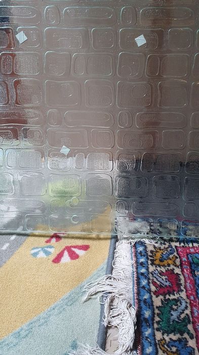 Szklane drzwi 197x83,4cm mozaika wzorki