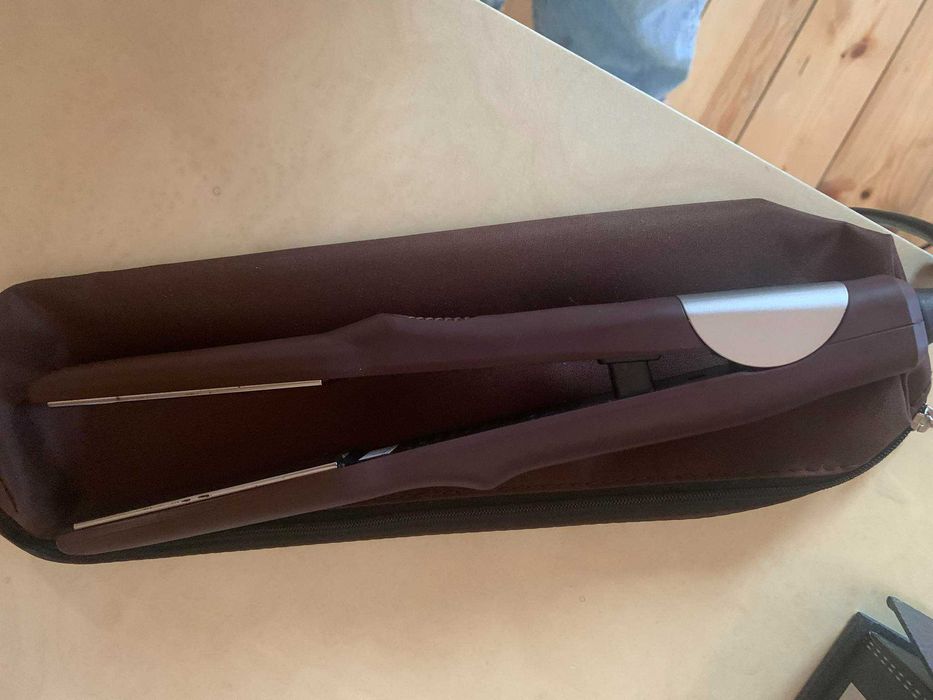 Утюжок для выпрямления волос Be-Uni с зеркальным титановым покрытием