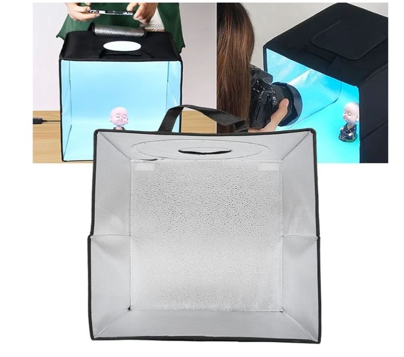 Tenda de iluminação suave para fotografia com 144 LEDs, estúdio