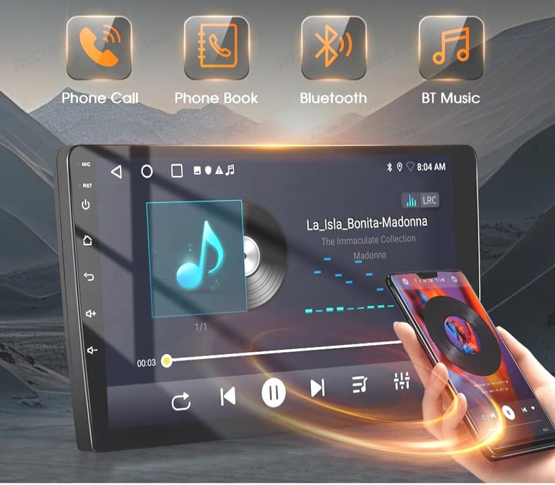 RÁDIO GPS ANDROID 13 HYUNDAI I10 10-