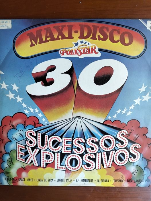 Disco de vinil LP duplo 30 Sucessos Explosivos