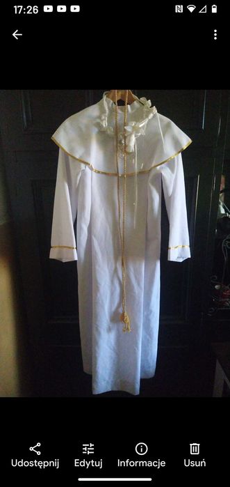 Alba komunijna dla dziewczynki