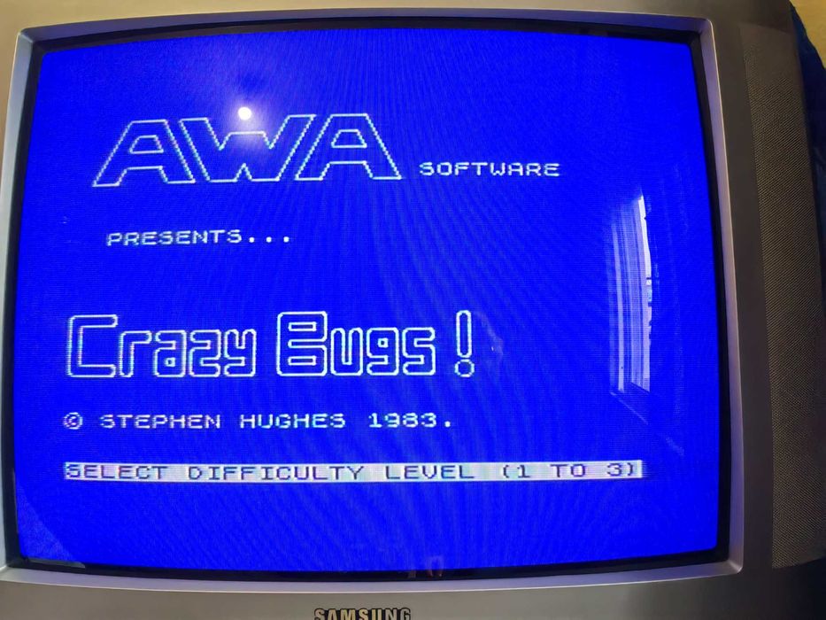 jogo crazy bugs timex computer 2068