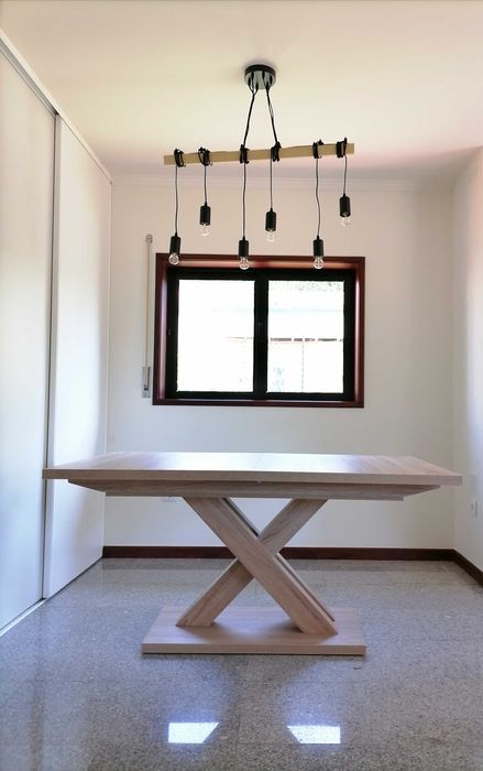 Mesa extensível Madeira (160-200 cm)
