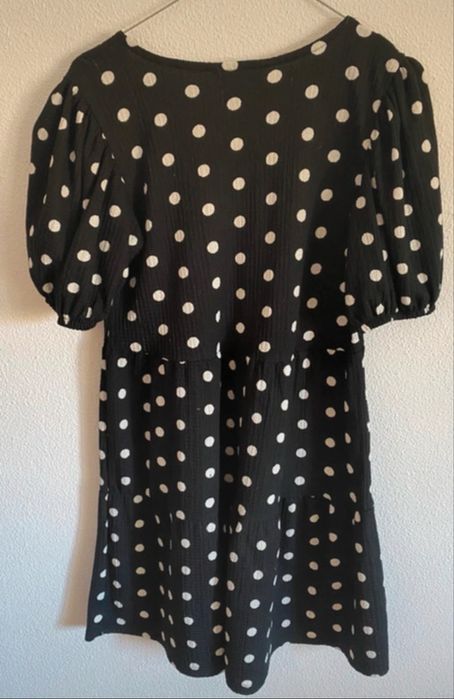 Vestido Curto de Polkas Stradivarius (Tamanho S)