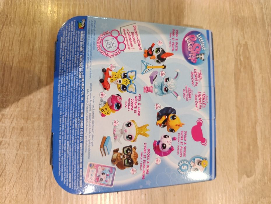 Zestaw figurek Littlest Pet Shop  seria 5 #411 #412