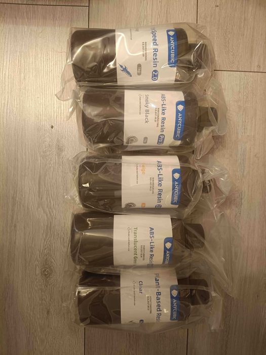 sprzedam żywice do druku 3d resin