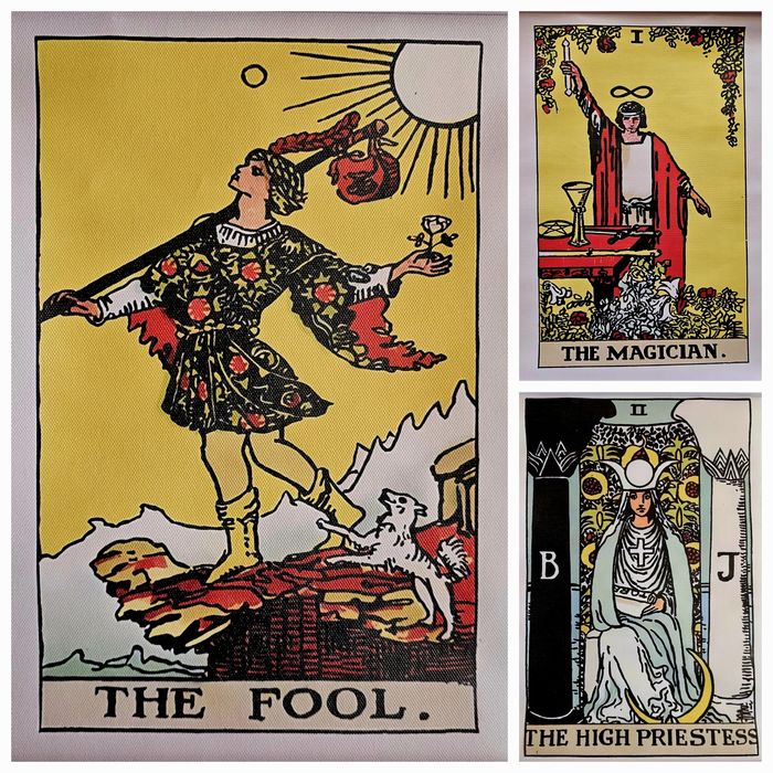 Telas / Quadros Cartas de Tarot
