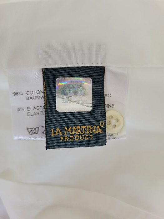Biała koszula La Martina r. S