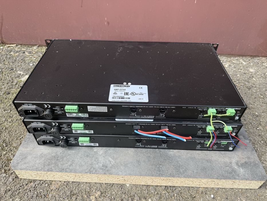 Підсилювач Crestron AMP-2210S | 2x210W | Професійне аудіо