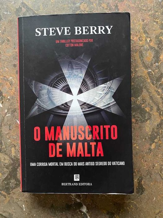 Livro "O manuscrito de Malta"