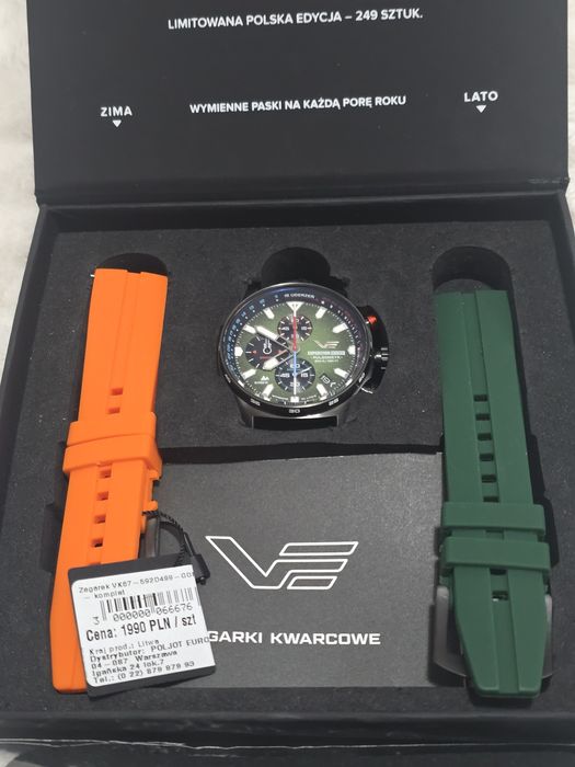 Zegarek Vostok Europe Expedition Rysy Chrono 43mm. Możliwa zamiana
