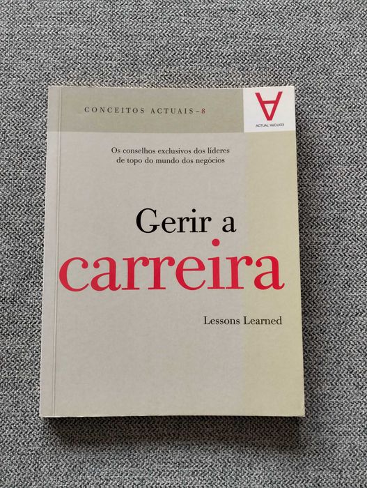 Livro "Gerir a carreira" de Lessons Learned