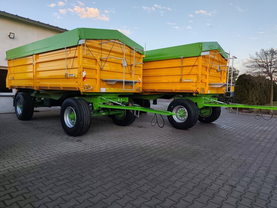 Przyczepa wywrotka 3 stronna hl 14 ton Long  dbl 16