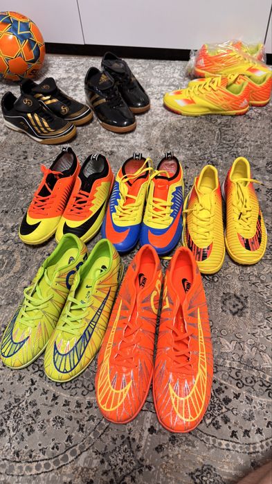 Сороконіжки, футзалки, бампи NIKE mercurial