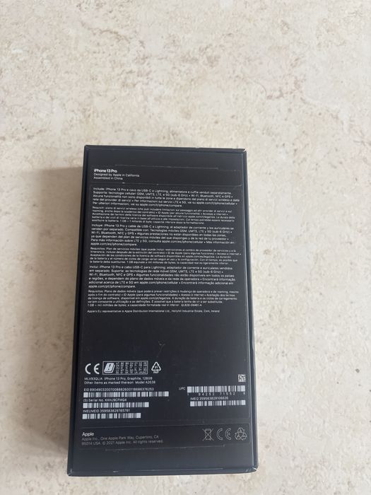 Caixa de Iphone 13 pro