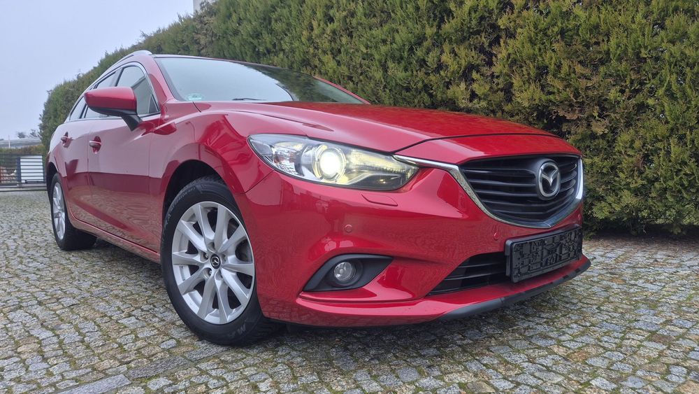 Mazda 6 Gen III 2.0Benz 165koni Przebieg tylko 128tys-Bardzo Ładna Full Opcja