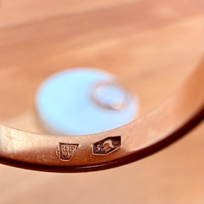 Dwie złote obrączki