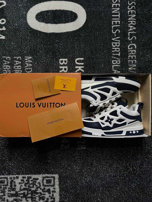 ОРИГІНАЛ! LV SKATE BLUE/Кросівки Louis Vuitton