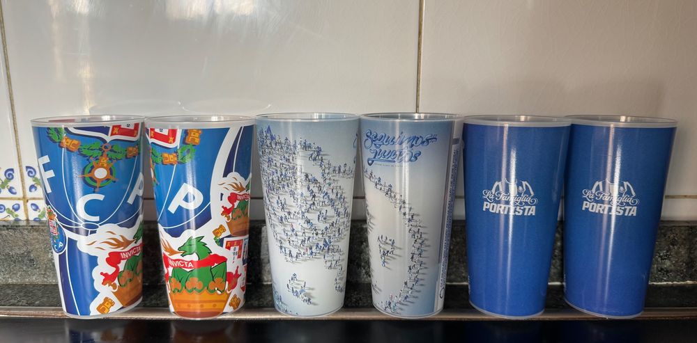 Copos coleção Porto FC