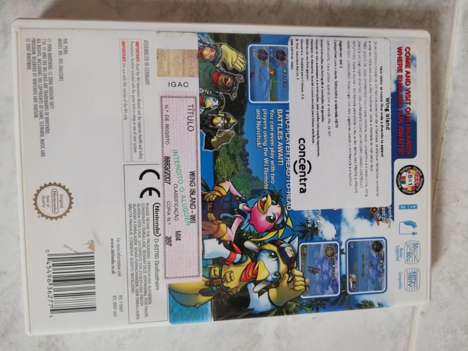 Jogo Wii - Wing Island